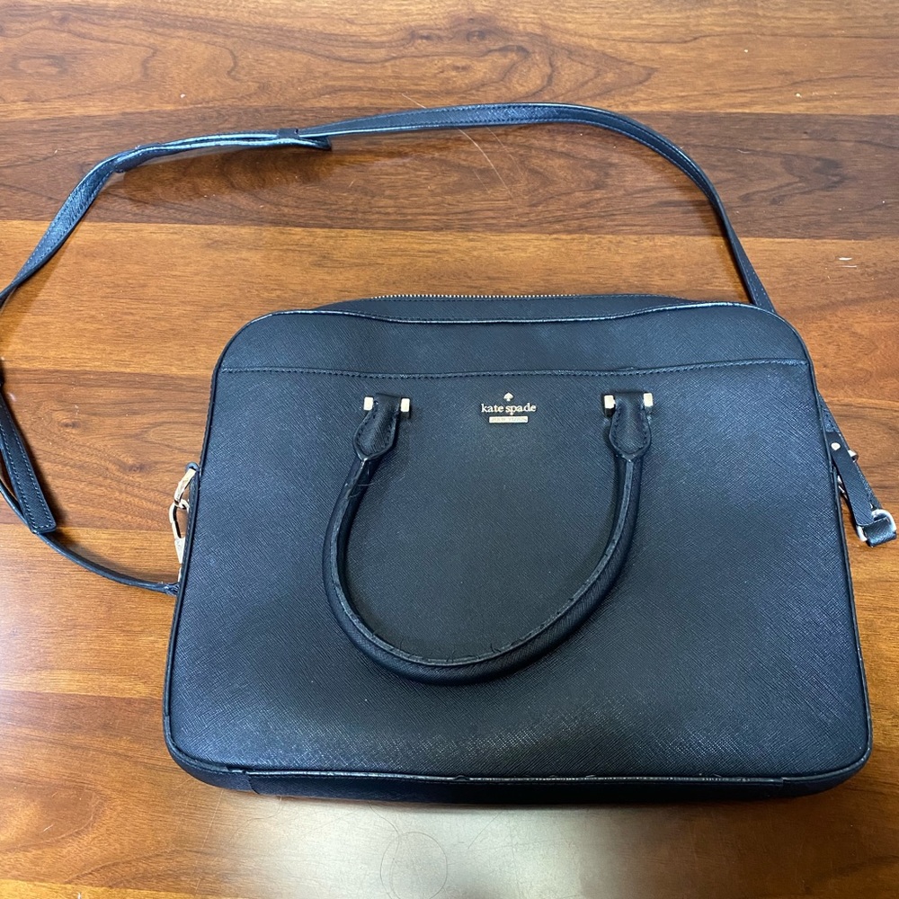 ♠️Black Kate Spade Laptop Bag!